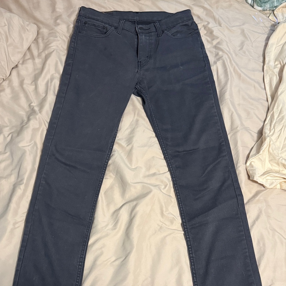 Levi's Men's Dark Gray Slim Jeans